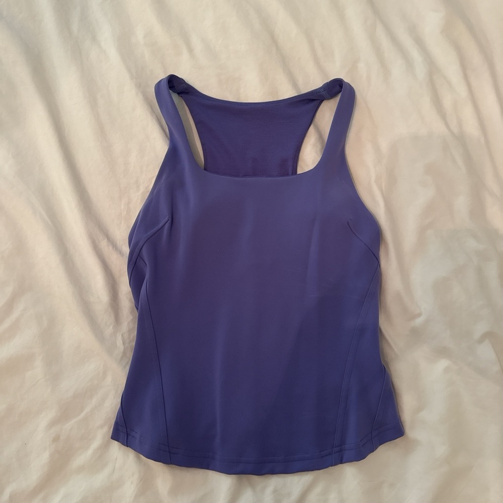 Purple Racerback Tank Top